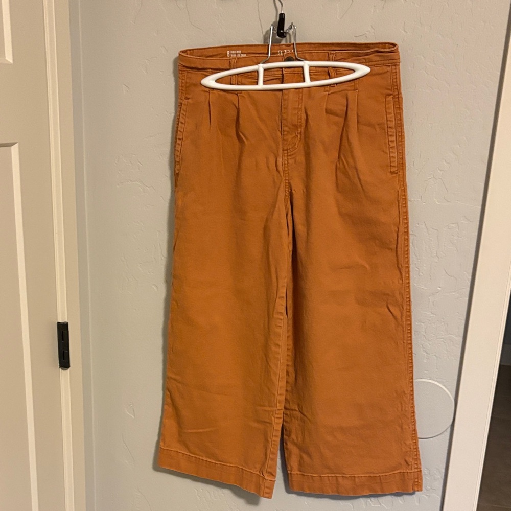 Women's Burnt Orange A.N.A. Capris